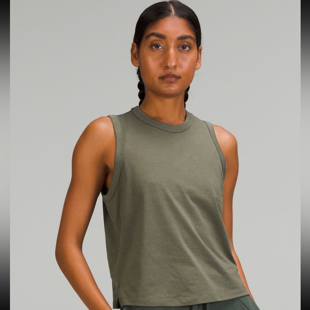 Lululemon Classic-Fit Cotton Blend Tank Top